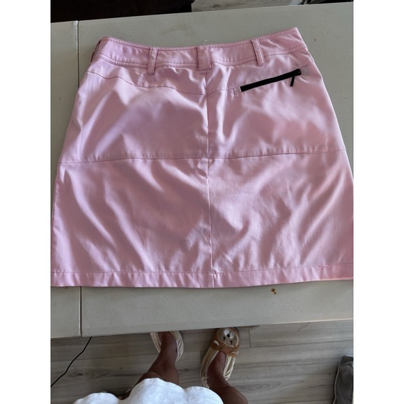 GG Blue Boca Women's Golf Skort Pink & Black kick pleat sz 6. Very Cute, Pockets - Picture 3 of 9